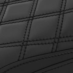 C.C. RIDER GSX-R1000 Front And Rear Seat Fit For SUZUKI GSXR1000 with Black Diamond Design, 2005, 2006