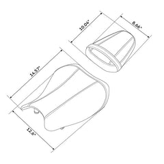 C.C. RIDER GSXR1000 Front And Rear Seat With Black Lattice For SUZUKI GSX-R1000, 2017-2024