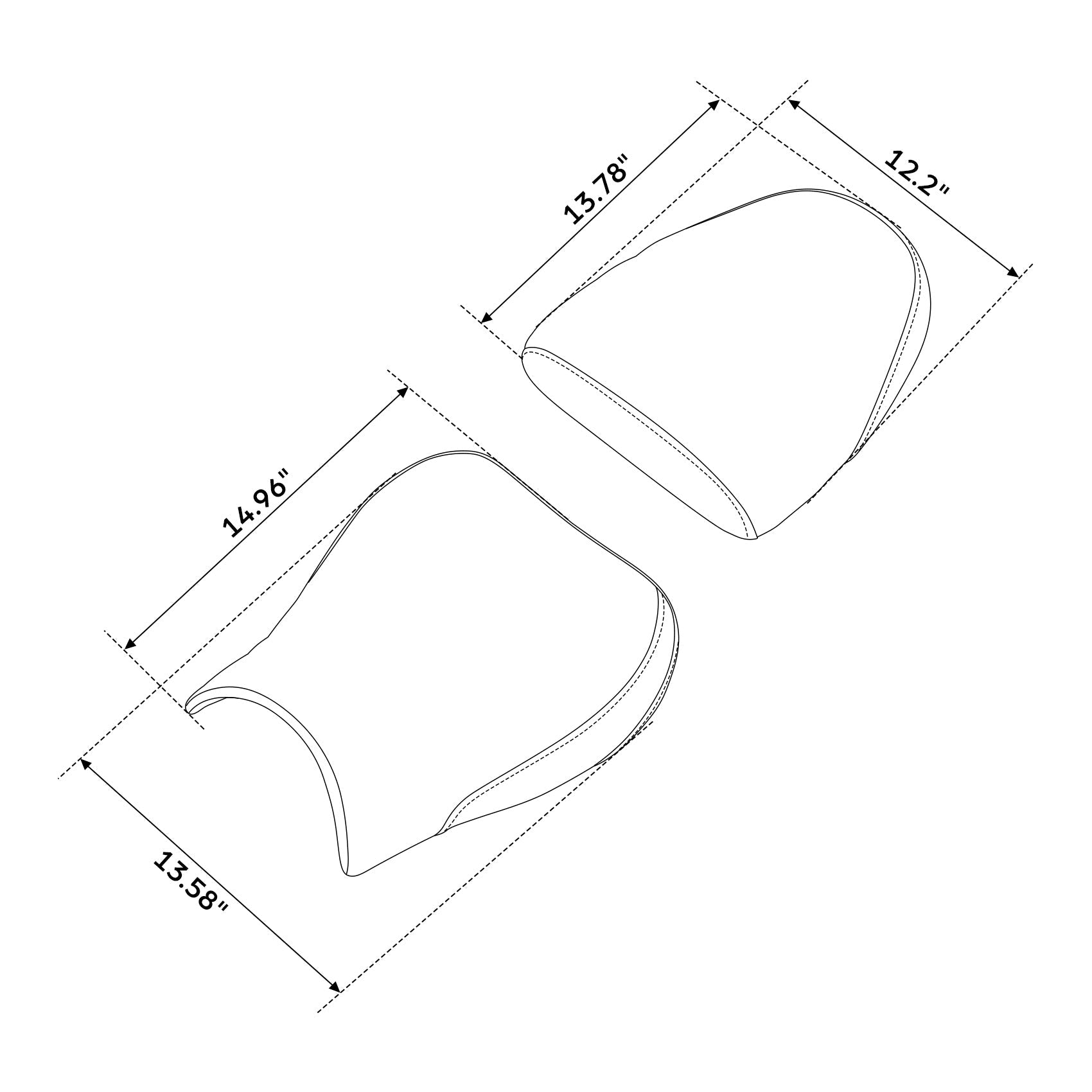 C.C. RIDER GSX1300R Front And Rear Seat Fit For SUZUKI Hayabusa GSX1300R Black Stitch, 1999-2007