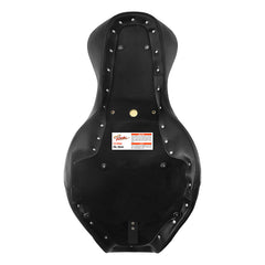 C.C. RIDER VN900 Vulcan Classic One Piece Seat Standard Driver Passenger Seat Grey Stripe For Kawasaki Vulcan Classic, 2006-2025