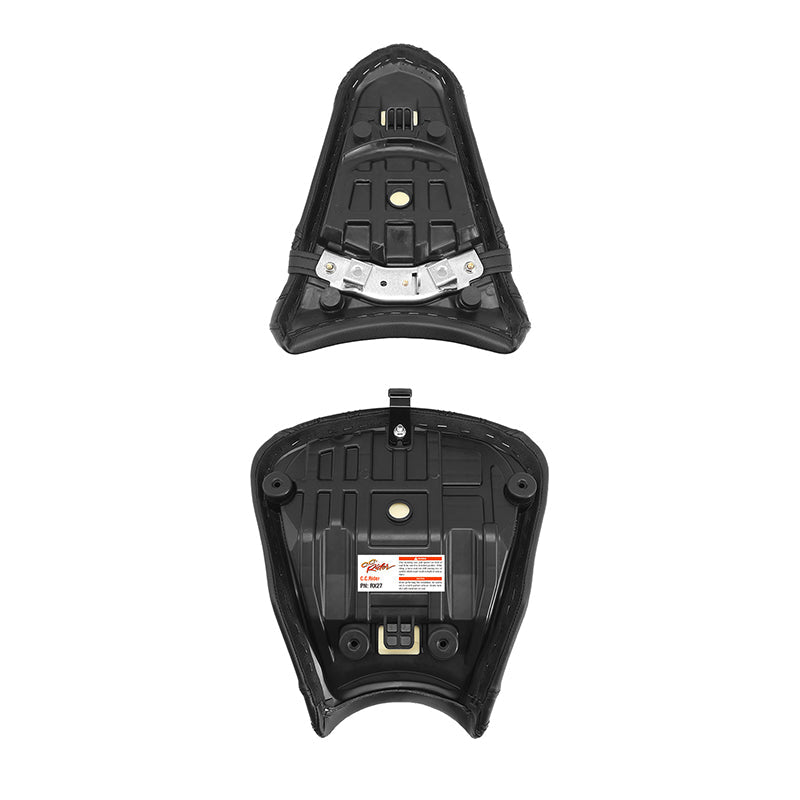 C.C. RIDER Ninja650 EX650 Z650 Front And Rear Seat For Kawasaki Black Diamond Stitch, 2017-2019