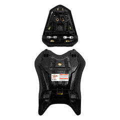 C.C. RIDER YZF R1 Front And Rear Seat For YAMAHA YZFR1 Blue Honeycomb Pattern, 2007-2008