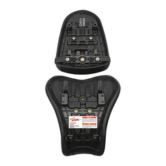 C.C. RIDER GSX-R1000 Front And Rear Seat Fit For SUZUKI GSXR1000 Black White Stitching, 2005, 2006