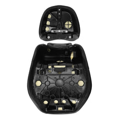 C.C. RIDER Touring Seat Two Piece 2 Up Seat Driver Solo Seat Passenger Seat Alcantara Leather For CVO Street Glide CVO Road Glide, 2023-2025