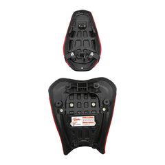 C.C. RIDER Z900 Front And Rear Seat Fit For Kawasaki Z900 Black and Red Stitch, 2017-2024