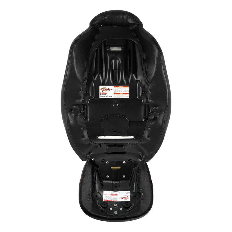 C.C. Rider Rubicon Low-Profile 2-Up Seat for Harley Touring 2009-2023