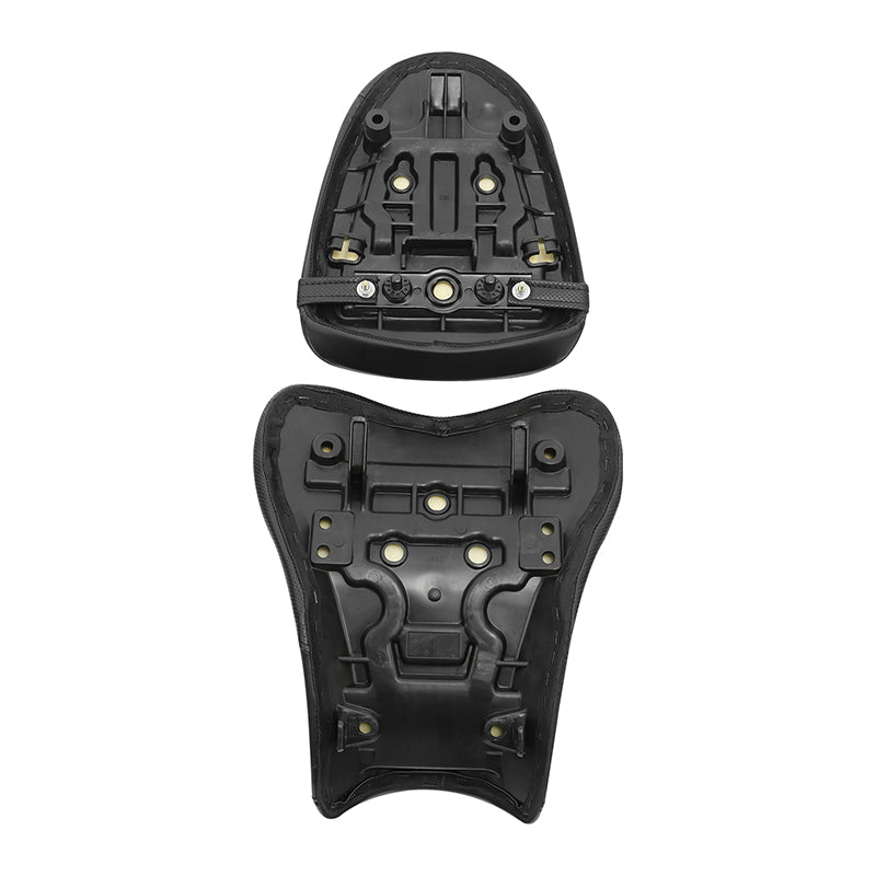 C.C. RIDER GSX-R1000  Front And Rear Seat Fit For SUZUKI GSXR1000 Black Butterfly Stitch, 2007, 2008