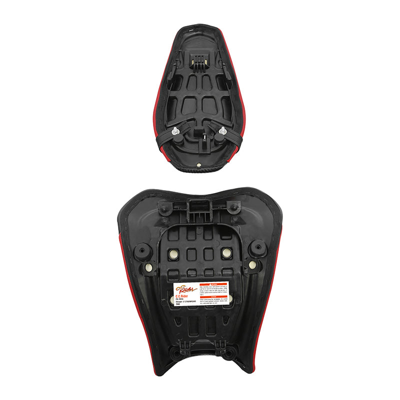 C.C. RIDER Z900 Front And Rear Carbon Fiber Pattern Stitching Seat Fit For Kawasaki Z900, 2017-2024