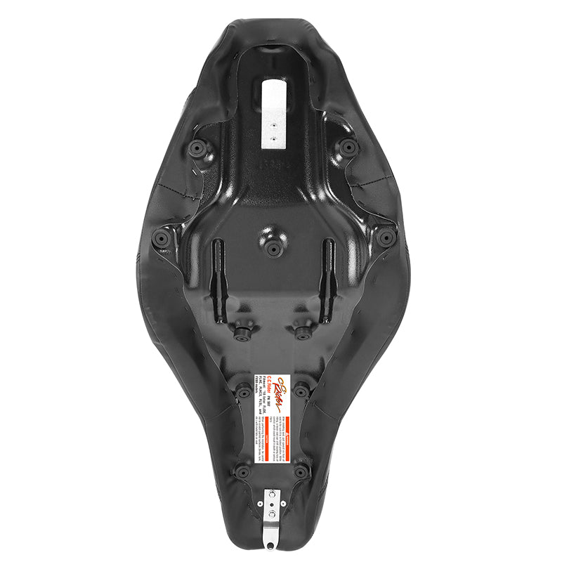 C.C. RIDER Softail Seat 2 up Double Diamond Stitch Driver And Passenger Seat Street Bob 114 FXBB 2018-2025