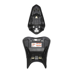 C.C. RIDER Ninja 400 Z400 Front And Rear Black Seat Fit For Kawasaki, 2018-2024