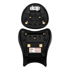 C.C. RIDER GSX1300R Front And Rear Seat Fit For SUZUKI Hayabusa GSX1300R Black Lattice Stitching, 2008-2020