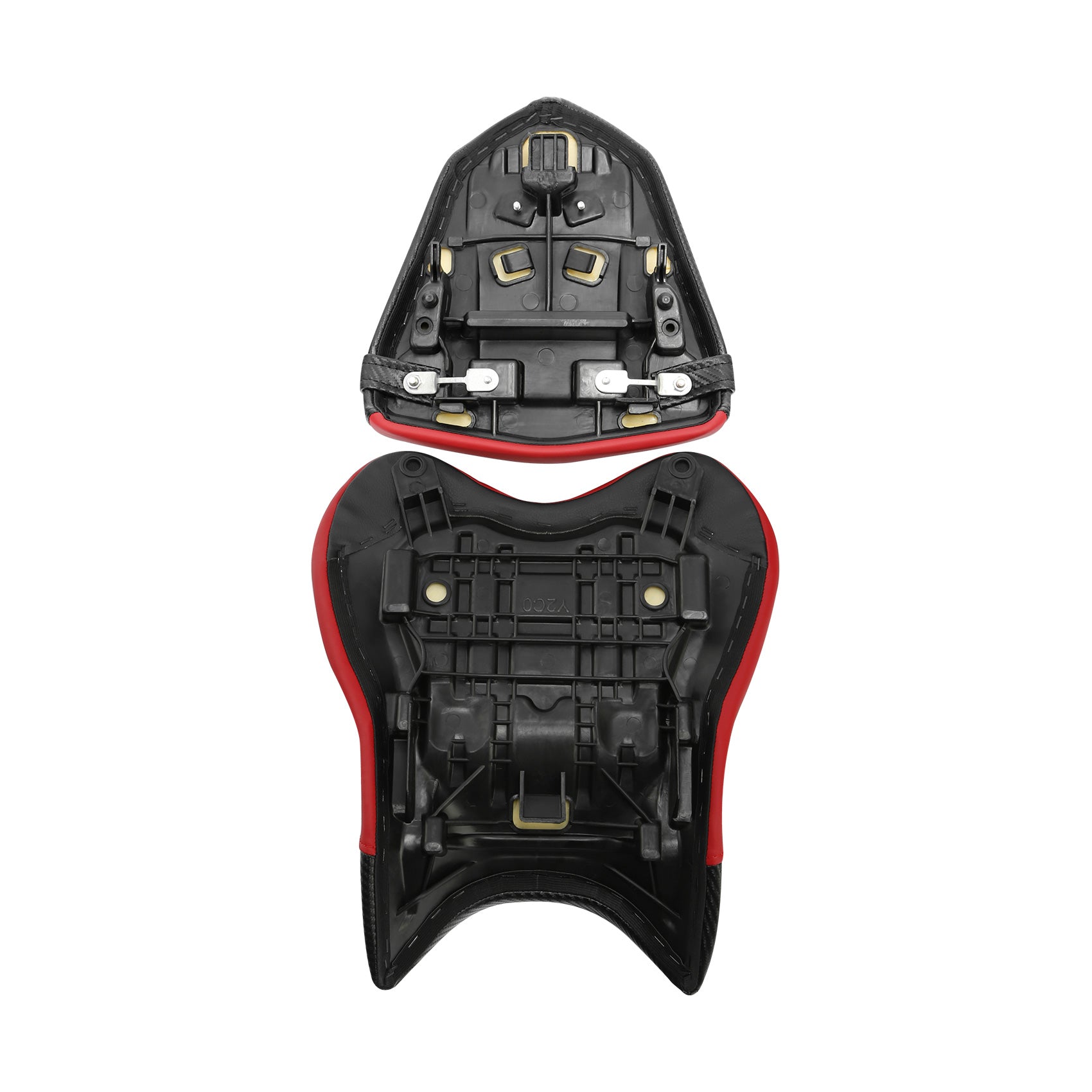 C.C. RIDER YZF R6  Front And Rear Seat Fit For YAMAHA R6 Lattice Stitch, 2006, 2007