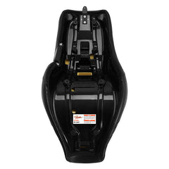 C.C. Rider BMW R18B R18 Transcontinental One Piece Seat Rider Passenger Low Profile Seat Pillion Cushion Black Lattice, 2020-2024