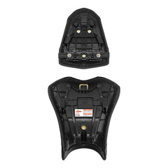 C.C. RIDER Ninja ZX6R ZX636 Front And Rear Seat For Kawasaki Black Lattice Stitch, 2009-2018