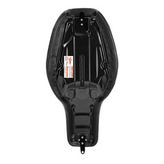 Gel Seat C.C. RIDER Dyna Step Up Seat 2 up Seat Lattice Stiching For FXD/FXDWG Low Rider Fat Bob, 2006-2017