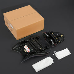 C.C. RIDER YZF R6 Front And Rear Seat Fit For YAMAHA R6 Black And Red Stitch, 2006, 2007
