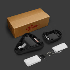 C.C. RIDER CM300 Front And Rear Seat Fit For Honda Rebel 300 CMX300 Red Circles, 2017-2024