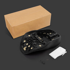 C.C. RIDER Touring Seat One Piece 2 Up Seat Driver Passenger Seat Black For Street Glide Road Glide, 2023-2025