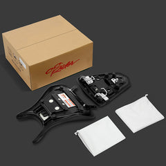 C.C. RIDER YZF R3 YZF R25 MT03 MT25 Front And Rear Seat For YAMAHA Black Orange Circle, 2015-2023