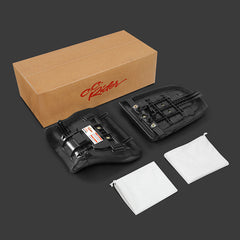 C.C. RIDER GSXR1000 Front And Rear Seat With Black Diamond Design For SUZUKI GSX-R1000, 2001-2002