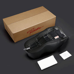 Gel Seat C.C. RIDER Touring Seat Driver Passenger Seat 2 Up Seat Black Honeycomb Stitch For FL Touring Road King Electra Glide Road Glide, 2009-2023