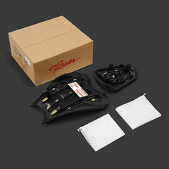 C.C. RIDER CBR1000RR Two Piece Seat Black Lattice For Honda CBR1000RR(SP), 2017-2025