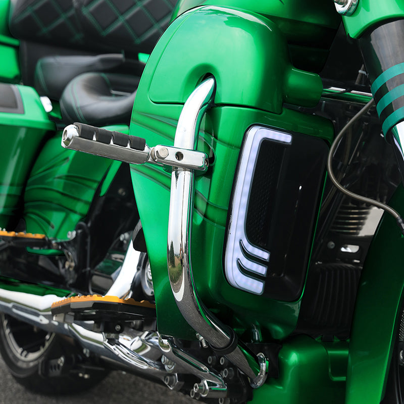HR3 Flake Candy Green Complete Body Fairing Kit For Harley CVO Street Glide FLHXSE 14-23