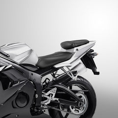 C.C. RIDER YZF R6 YZF R6S Front And Rear Seat Black Red Carbon Fiber Stitching For YAMAHA YZFR6 2003-2005 YZFR6S 2006-2009