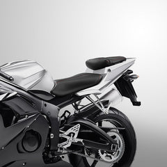 C.C. RIDER YZF R6 YZF R6S Front And Rear Seat Black Red Carbon Fiber Stitching For YAMAHA YZFR6 2003-2005 YZFR6S 2006-2009