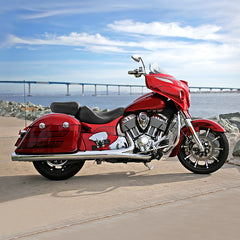 C.C. RIDER Indian Seat 2 Piece 2 Up Seat For Indian Chieftain Dark Horse Chieftain Limited Chieftain Elite Springfield, 2014-2025