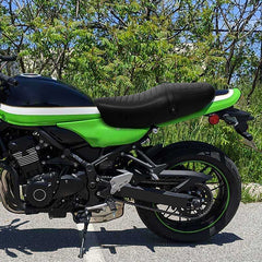 C.C.RIDER Kawasaki Z900RS ERGO Seat Genuine Z900RS Cafe 2 Up Seat Black stiching Fits Kawasaki Z900RS 2018-2025
