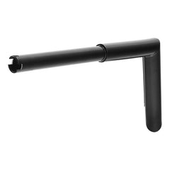 Santee 1-1/4" Low Rise Z Bar 8" Rise Handlebar Gloss Black Chrome Fit For Harley Road Glide Road King