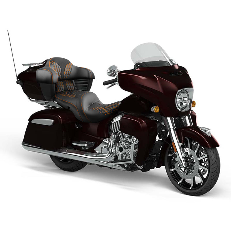 C.C.RIDER Indian Chieftain Passenger Backrest Pad King Touring Trunk Backrest, 2014-2025