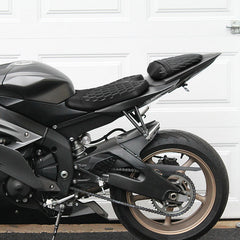C.C. RIDER YZF R6 Front And Rear Seat For YAMAHA R6 YZFR6 Honeycomb, 2008-2016