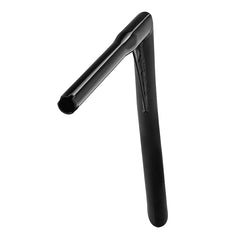 Custom Chrome 1.25" Fat Handlebar 14" Rise Hanger Bar Chrome Gloss Black Fit For Harley Electra Glide FLHT