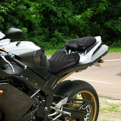 C.C. RIDER Black StitchingYZF R1 Front And Rear Seat For YAMAHA YZFR1 2007-2008