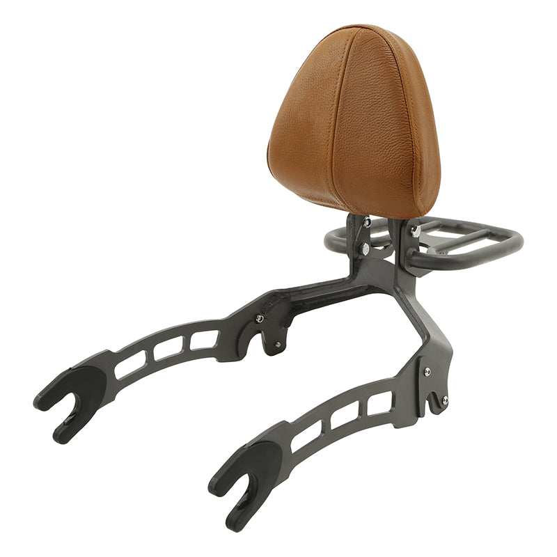 Passenger Backrest Sissy Bar With Luggage Rack For Indian Scout 2015-2024