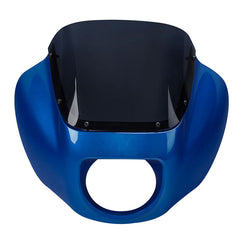 HR3 Electric Blue Headlight Fairing & Windshield Fit For Harley Softail FXBB FXLR 2018-2022