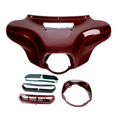 HR3 Mysterious Red Sunglo Outer Batwing Fairing Cowl Upper 2015 ELECTRA GLIDE ULTRA CLASSIC(FLHTCU)