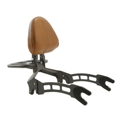 Passenger Backrest Sissy Bar With Luggage Rack For Indian Scout 2015-2024