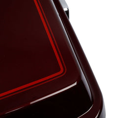 HR3 Mysterious Red Sunglo Hard Saddlebags (Regular) For 15-23 Harley Touring