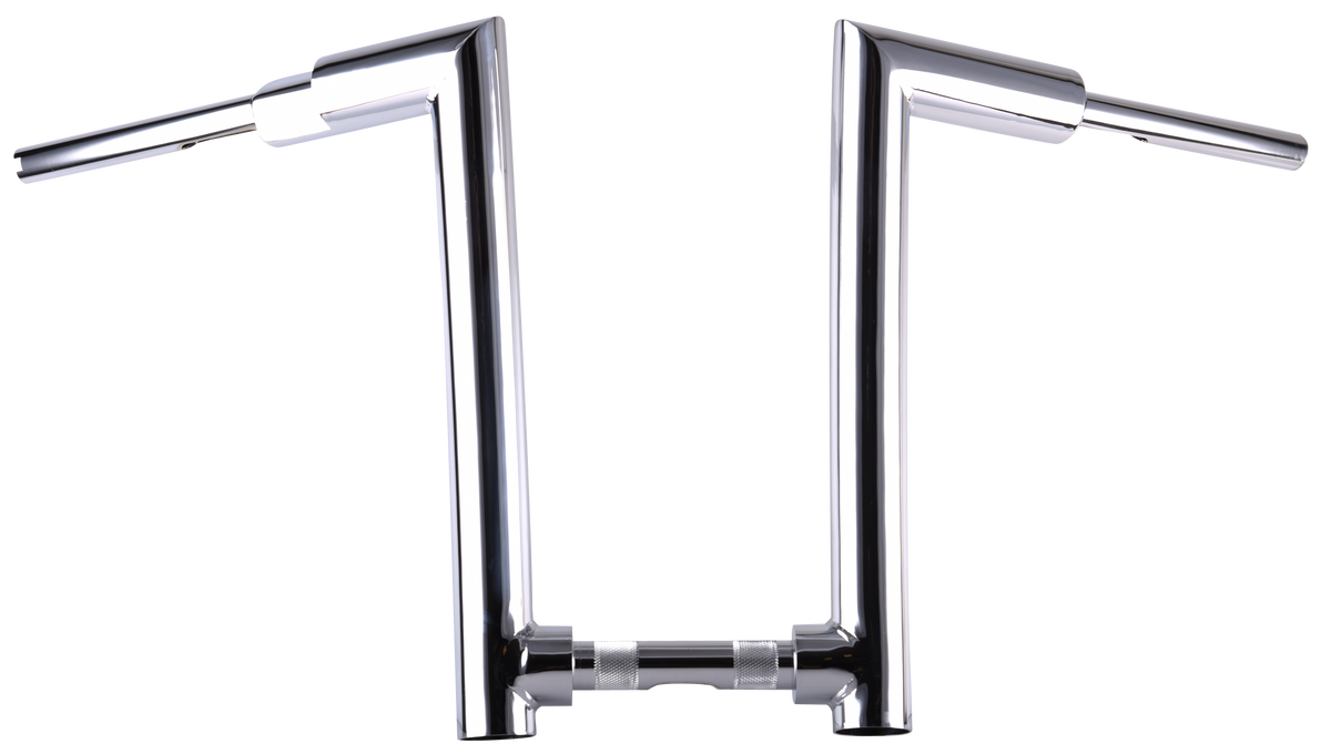 Santee Chrome 2" Fat 16” Rise Handlebar Fit For Harley Softail Sportster XL 1.25" Clamp