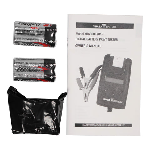 YUASA Digital Battery Print Tester