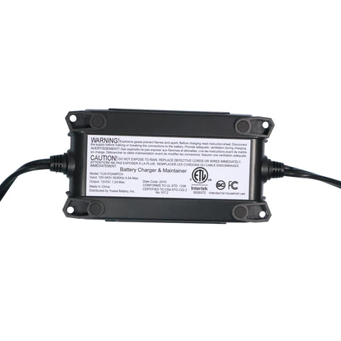 YUASA YUAM720BH Battery 1.2 Amp Charger & Maintainer (12V)