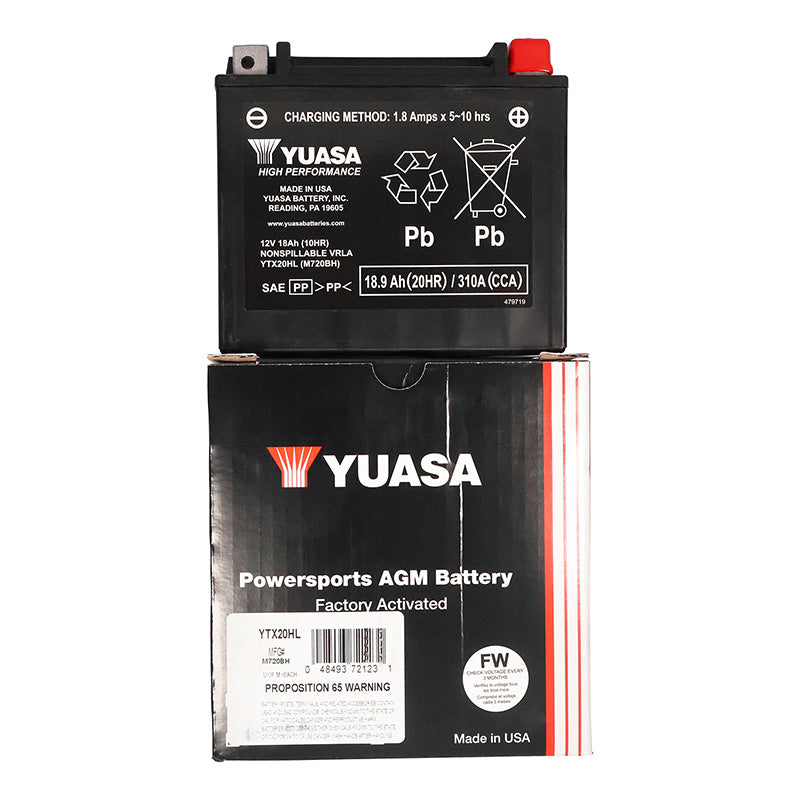 YUASA YUAM720BH Battery Fits Pan America 1250
