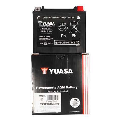 YUASA YUAM720BH Battery Fits Pan America 1250
