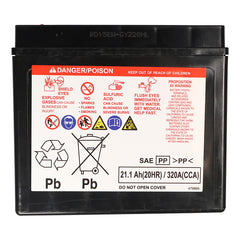 YUASA GYZ20HL Battery Fits 97-23 FLH, FLT , FLR(Touring)