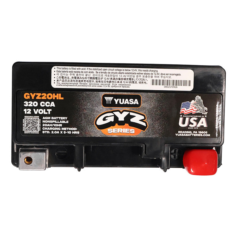 YUASA GYZ20HL Battery Fits 97-23 FLH, FLT , FLR(Touring)