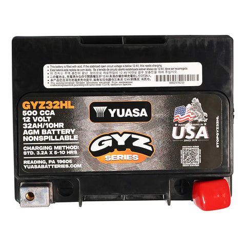 YUASA GYZ20HL Battery Fits 97-23 FLH, FLT , FLR(Touring)