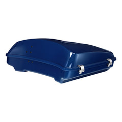 HR3 Bright Billiard Blue 5.5" Razor Style Touring Trunk Luggage For 14-24 Harley Touring